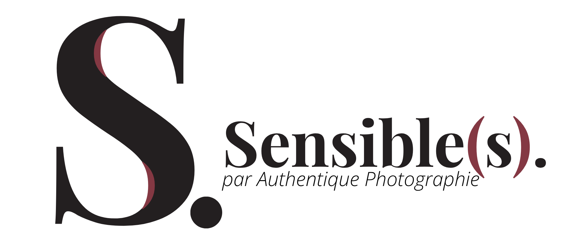 Logo de Sensible(s). Sensible(s). par Authentique Photographie